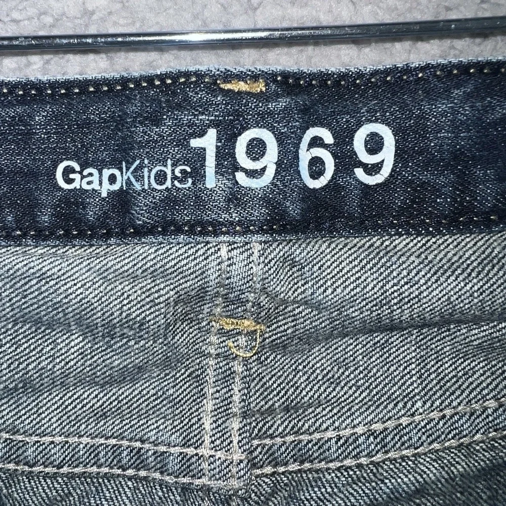 GAP‎ Kids Jeans Youth Size 8 x 23 Blue Denim Boot Cut Adjustable Waist Pants